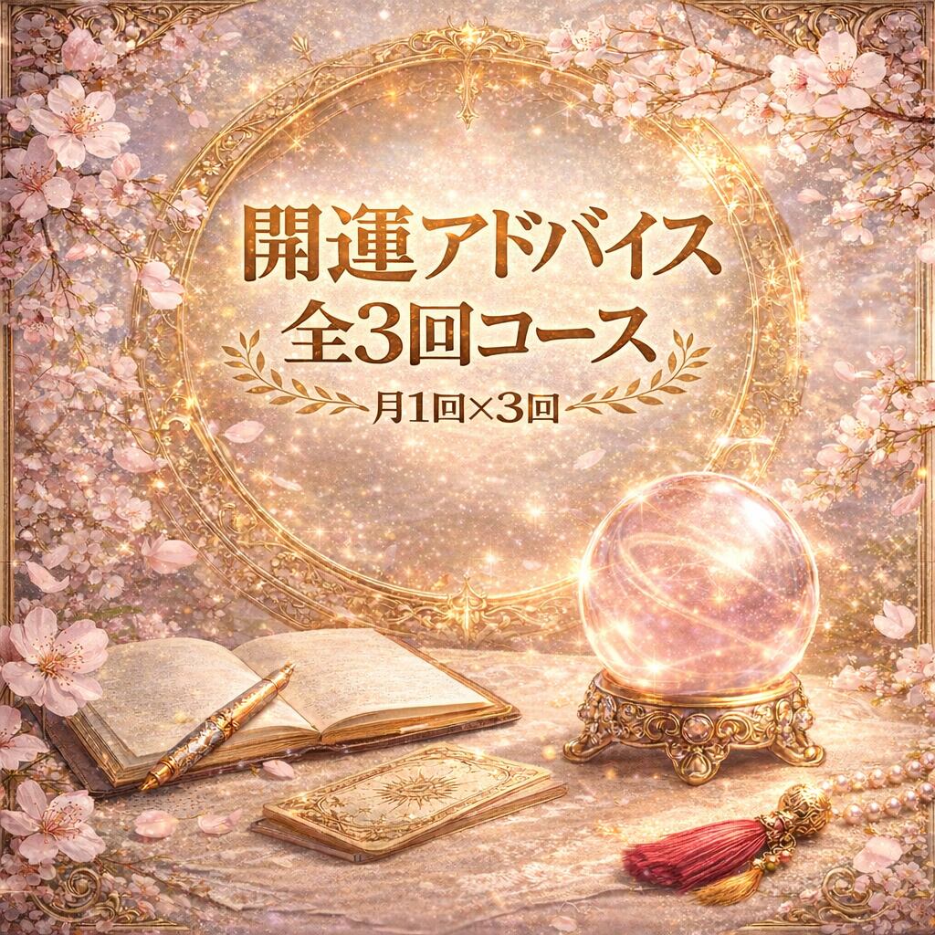 開運アドバイス定期コース