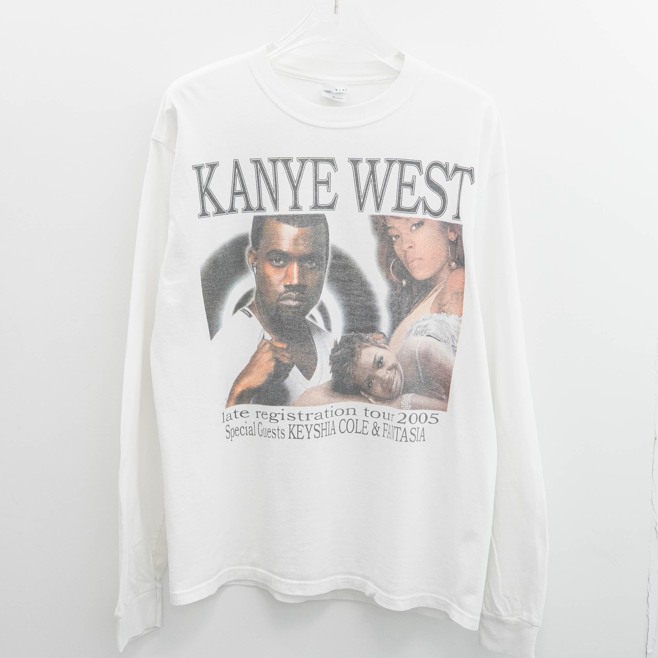 Kanye West " Late Registration 2005 L/S " Gildan L【A6-478】