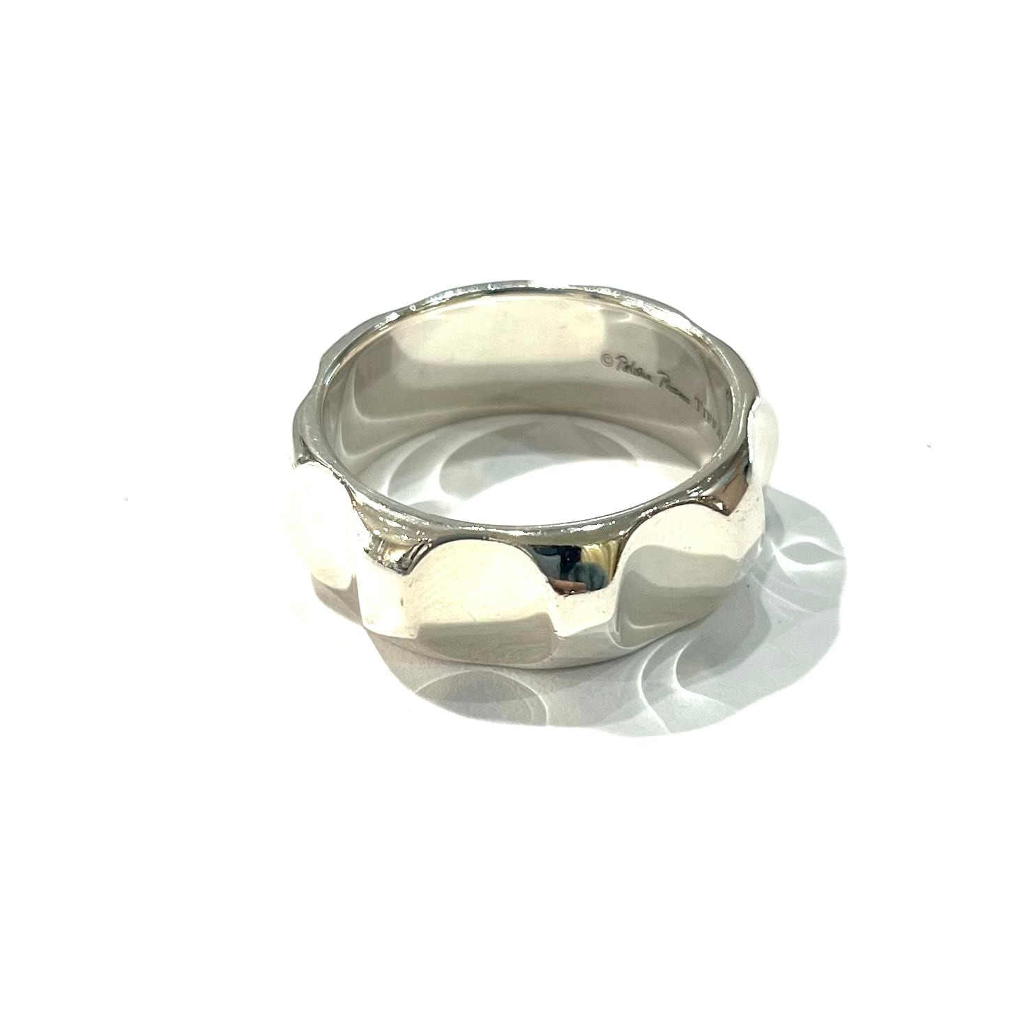 希少【TIFFANY&CO.】【28号】2330 ボリューム 光を放つグルーヴ