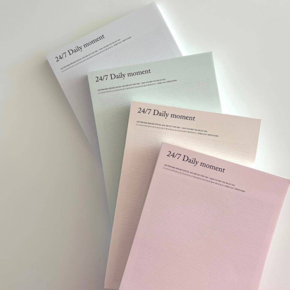 OH NYNY〔A5ノートパッド 24/7 4種類〕