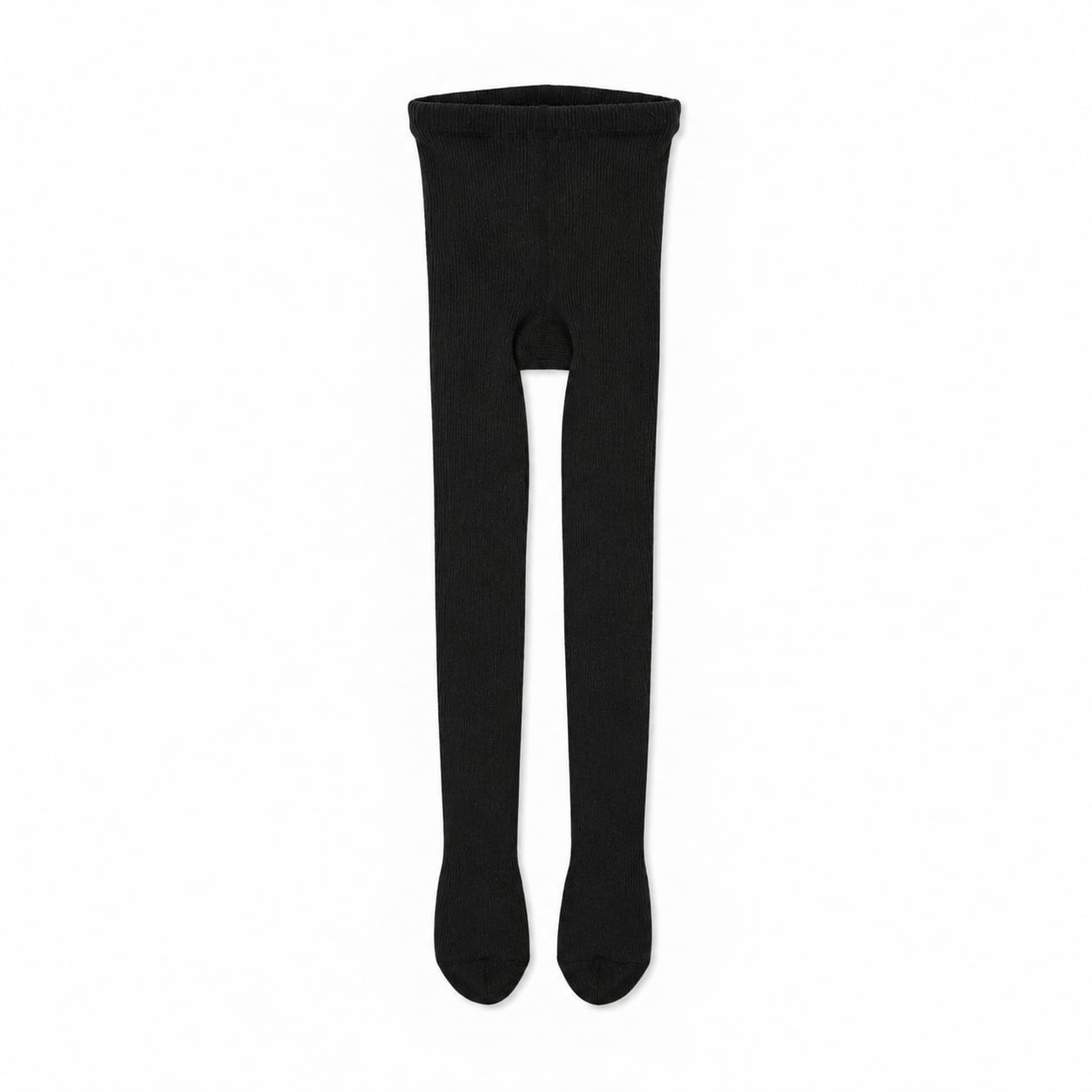 CASHMERE RIB TIGHTS (BLK)