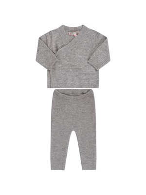 【ボンポワン】GREY BABYGIRLスーツ