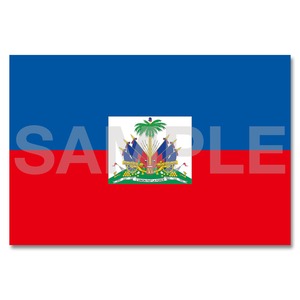 世界の国旗ポストカード ＜アメリカ＞ ハイチ共和国 Flags of the world POST CARD ＜America＞ Republic of Haiti