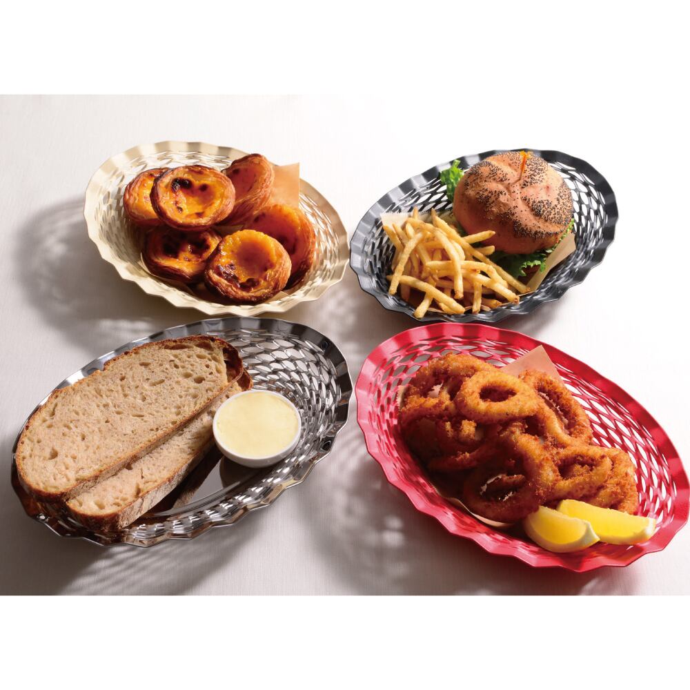 ロジェ オルフェヴル ステンレス ブレッドバスケット ブラック