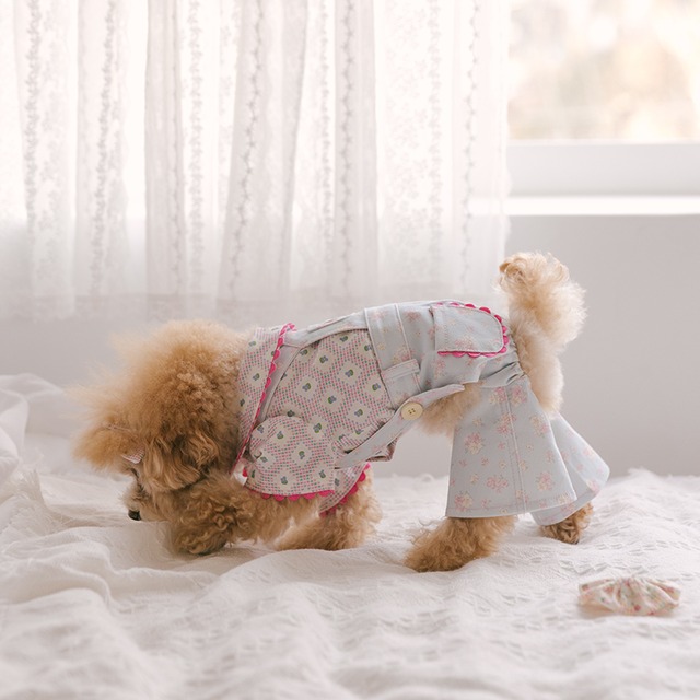 〈即納アイテム〉Rolling PEPE パステルシュシュ オーバーパンツ（ブルー）