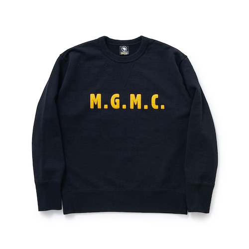 スウェット / RATS(ラッツ) / LETTERED CREW NECK SWEAT(BLACK)(23'RTC-0903)