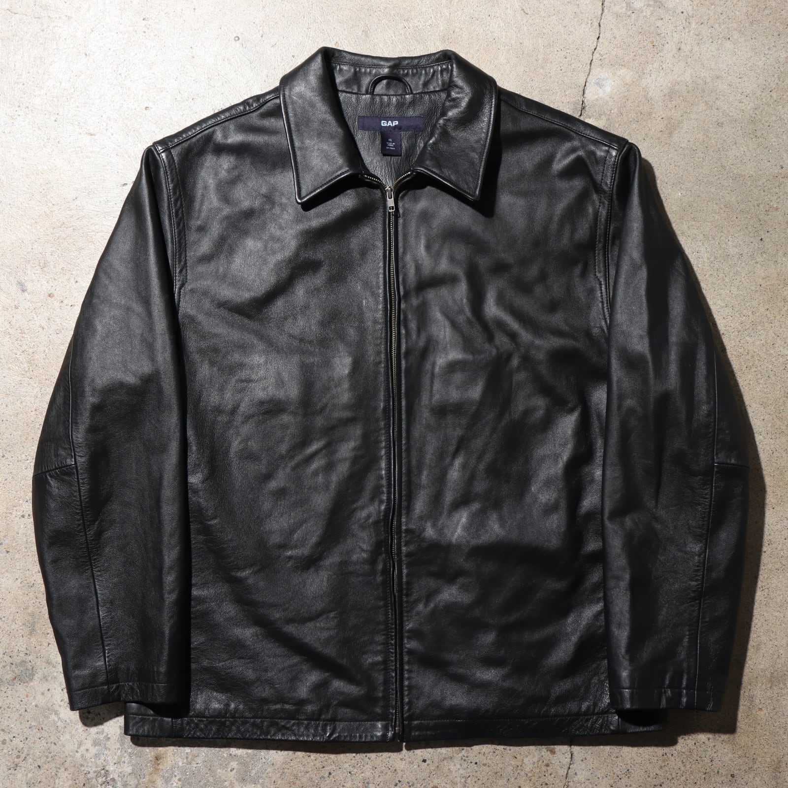極美品 XL OLD GAP Y2K レザージャケット オールドギャップ 黒 | ENCOUNT