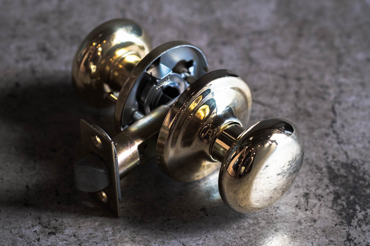 kwikset_ドアノブ(ポリッシュブラス) | KUHONJI GENERAL STORE ( 9GS )