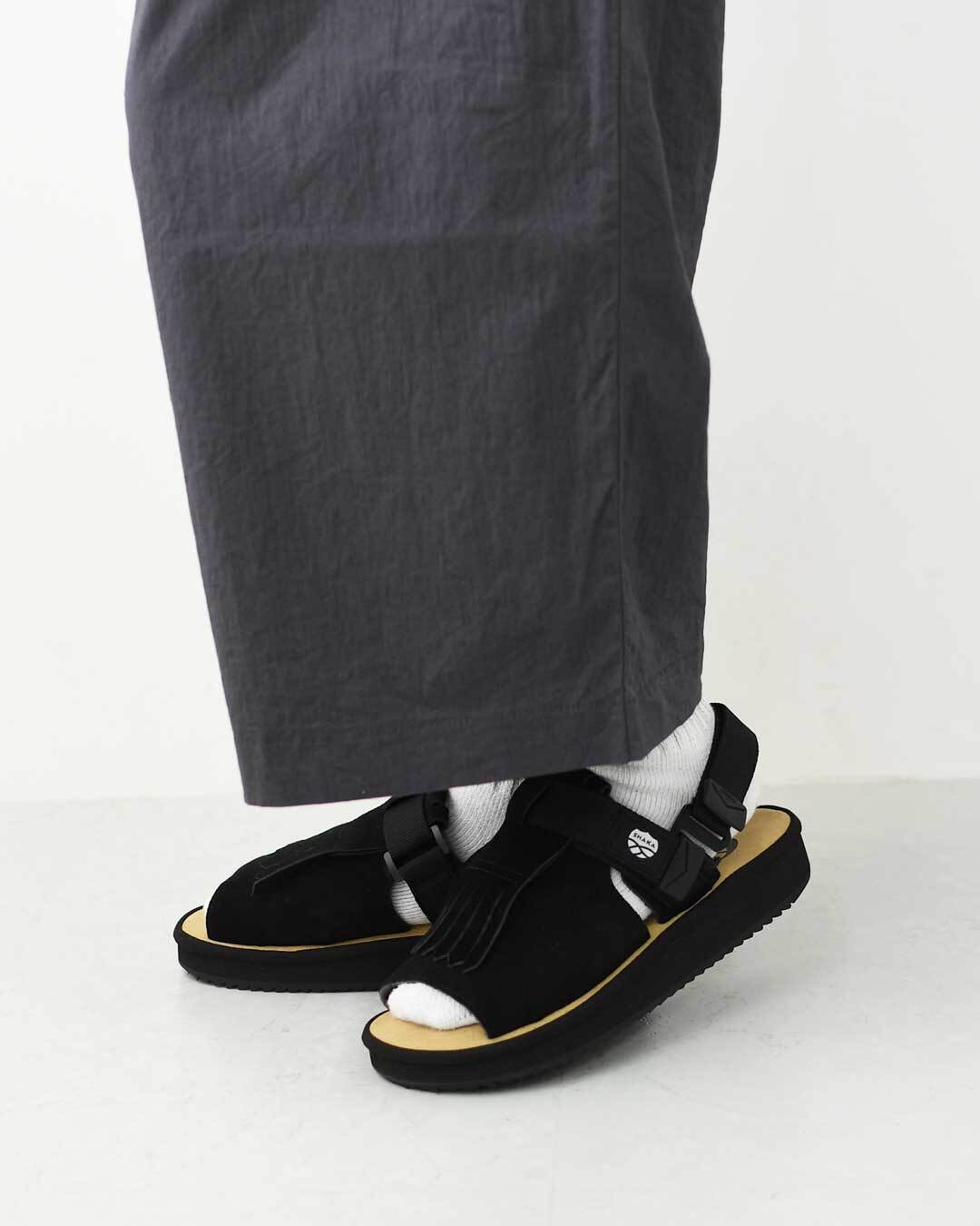 SHAKA [シャカ] OPEN TOE MULE KILT SUEDE [SK-356] オープントゥ