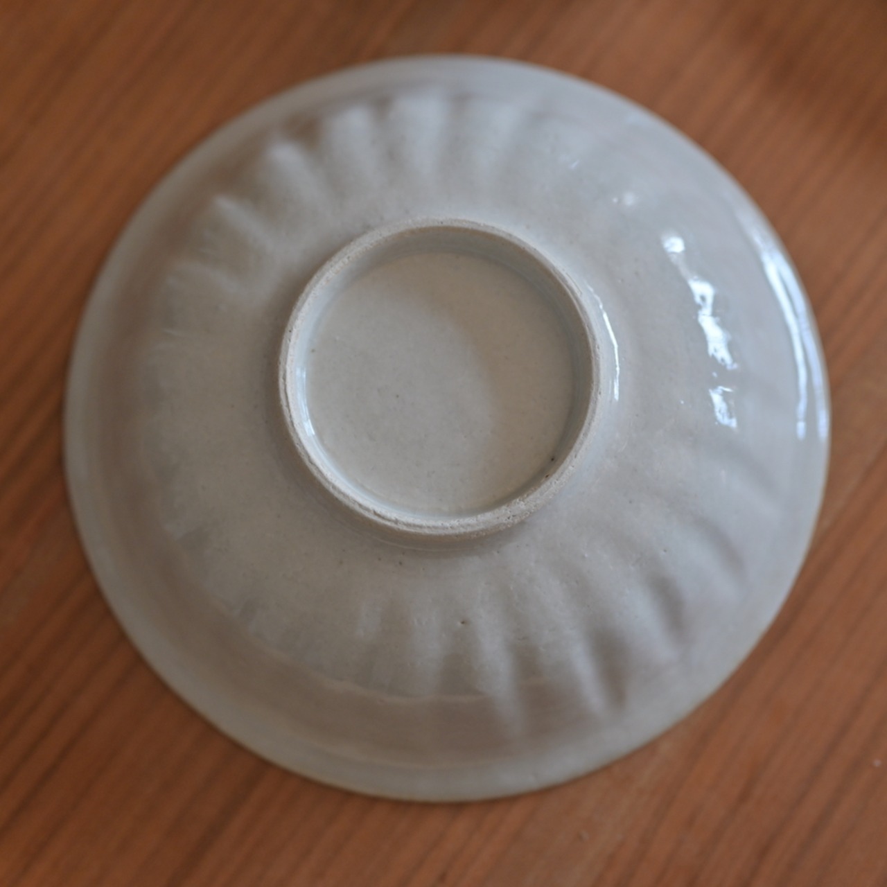 たくまポタリー 6寸鉢 白 / 2104700000594