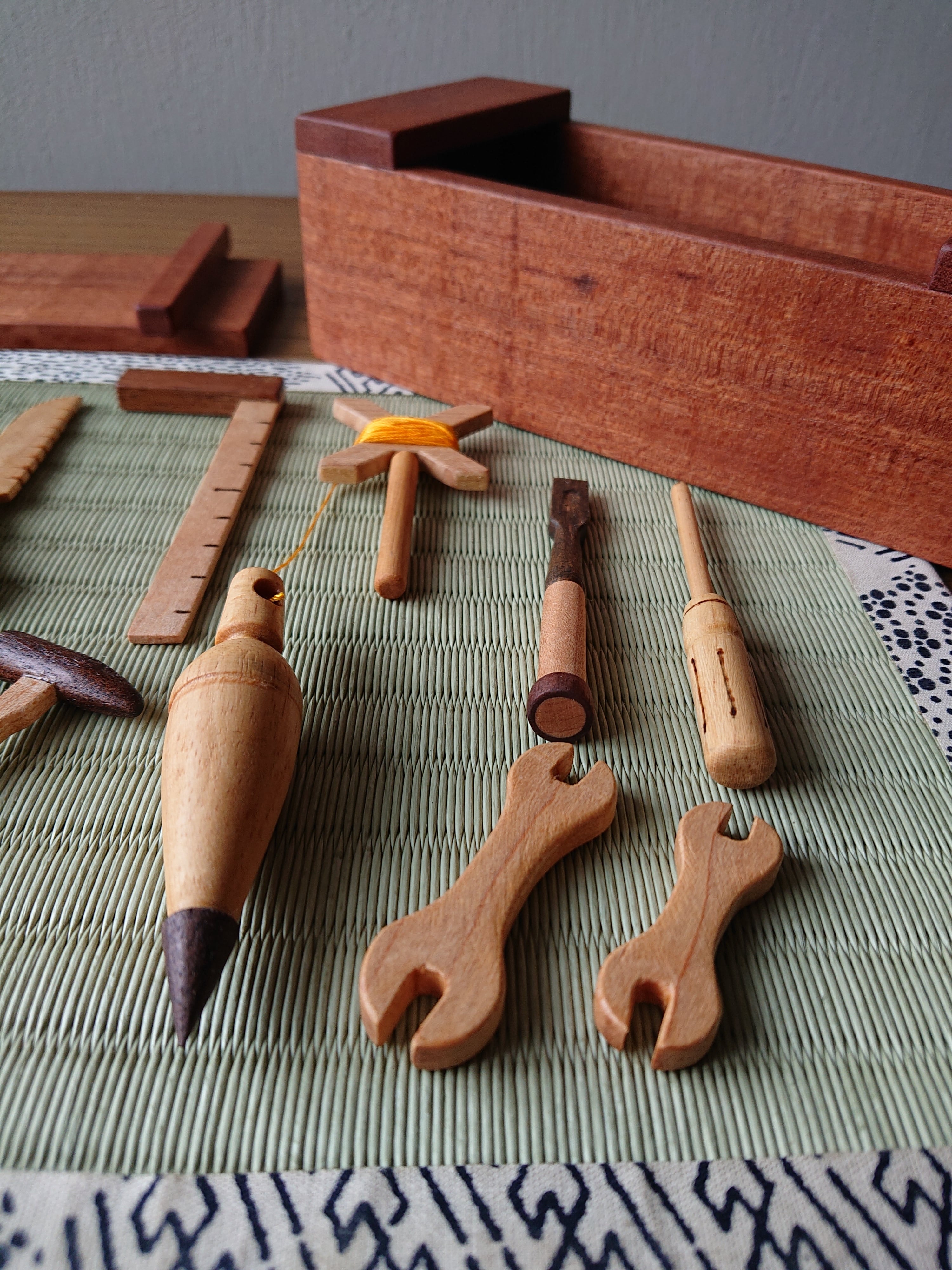 大工道具ミニチュア飾り