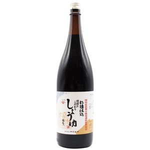 頑固“本生”濃口醤油 １．８Ｌ　ヤマヒサ