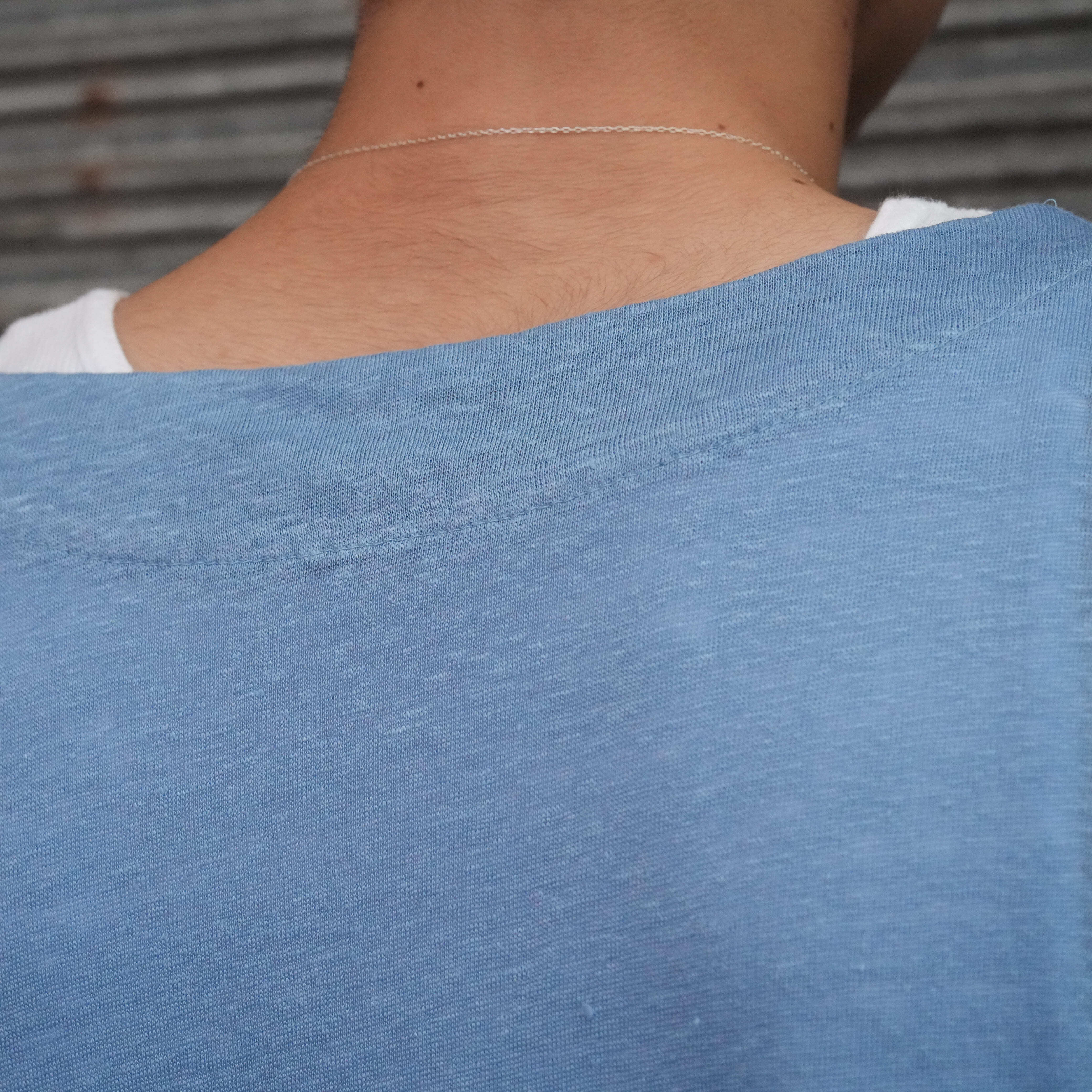 トップス MAATEE&SONS LINEN L/SLEEVE BOAT TEE MAATEE&SONS