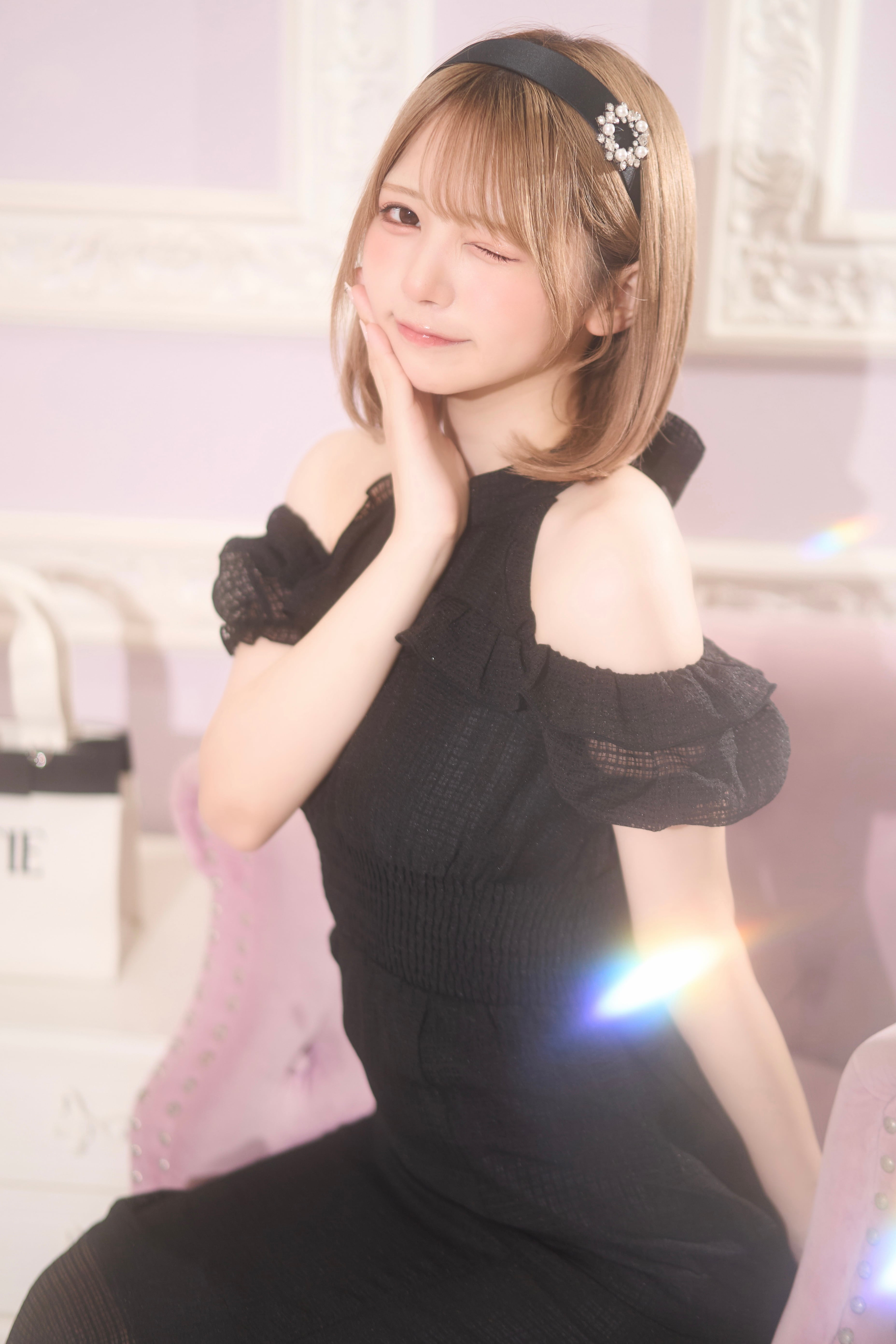 halter neck long op