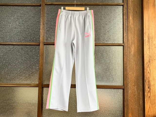 PUMA T7 TAPING PANTS (GREY FOG-PINKLILAC-ARCHIVE GREEN)