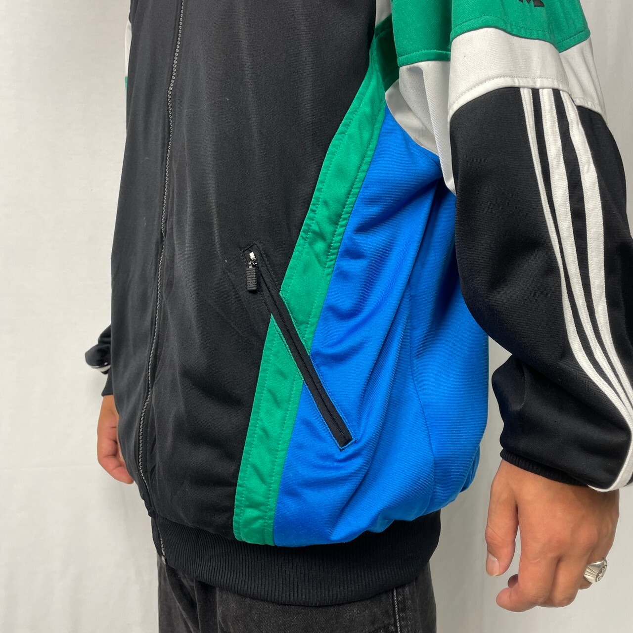 80年代 adidas アディダス ジャージ トラックジャケット メンズXL相当 