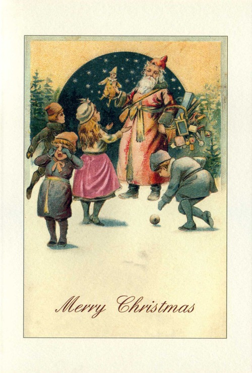 イタリア製クリスマスカード I.F.I. HNC16