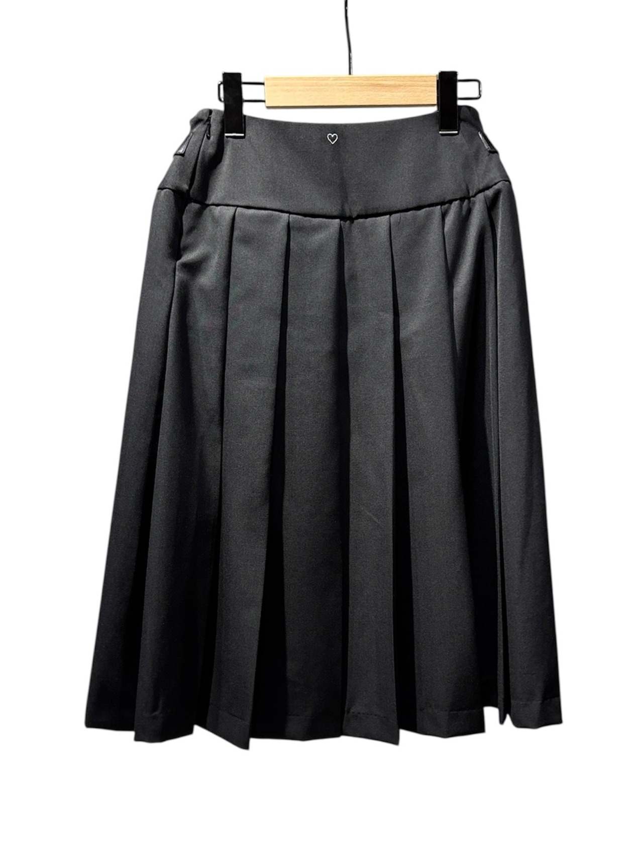 【25AW】BASICKS ベイシックス / Double Belted Long Pleats Skirt / プリーツスカート - 2