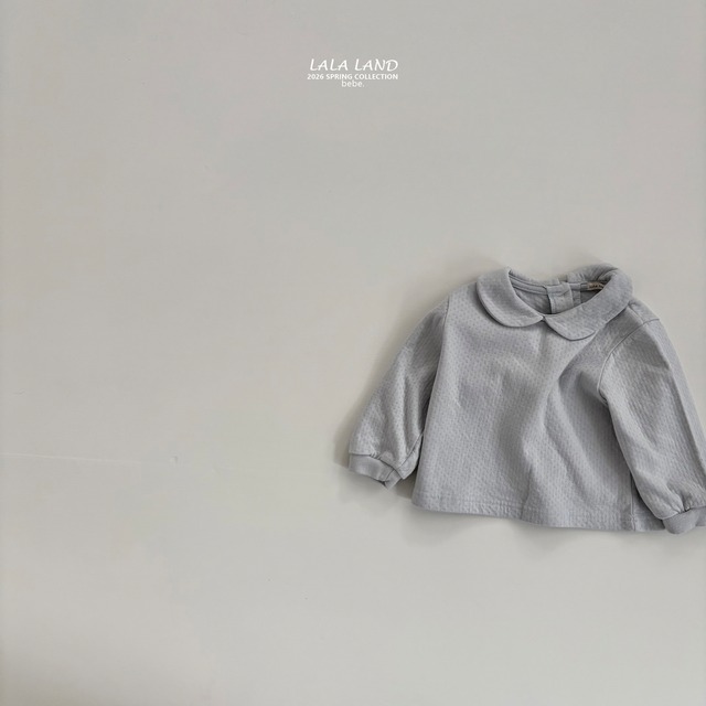 【予約】b. Organic Round Collar Tee