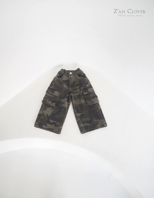 [Z’AN CLOVER] wide-cargo pants 13