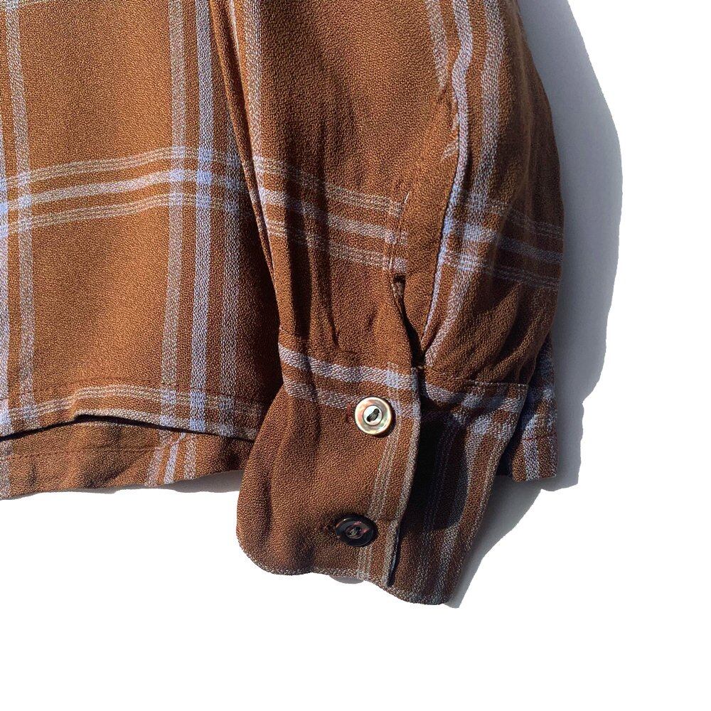 Vintage Open Collar Rayon Shirts [1960s-] [Duck of Hollywood