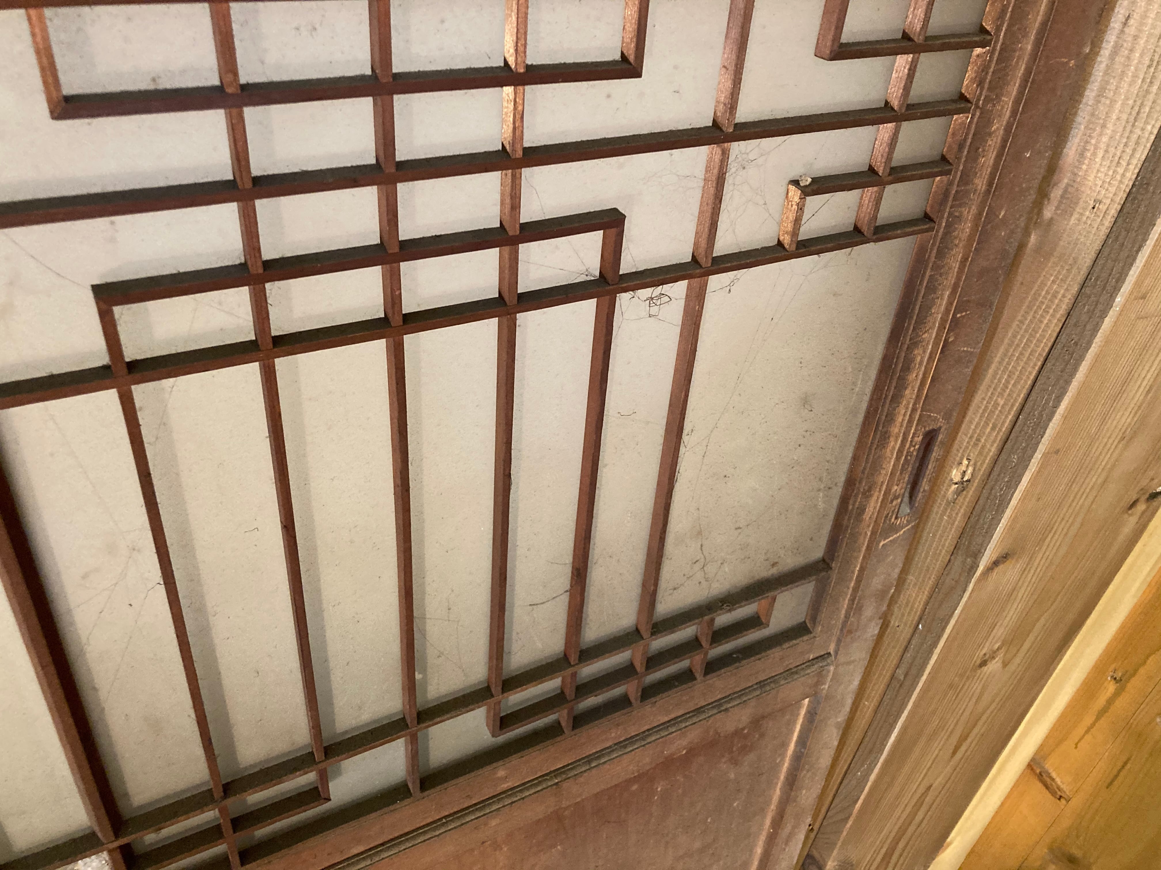 EG-10【スリガラスとくみこの木製引戸建具】4本セット巾895㎜高 EG-10【スリガラスとくみこの木製引戸建具】4本セット巾895㎜高