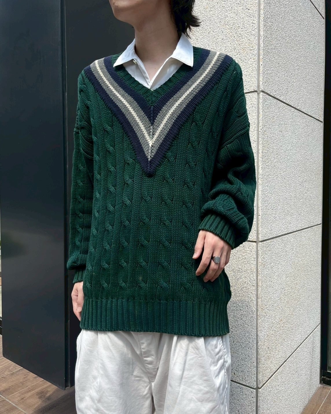 90s OLD GAP Tilden Cotton Knit
