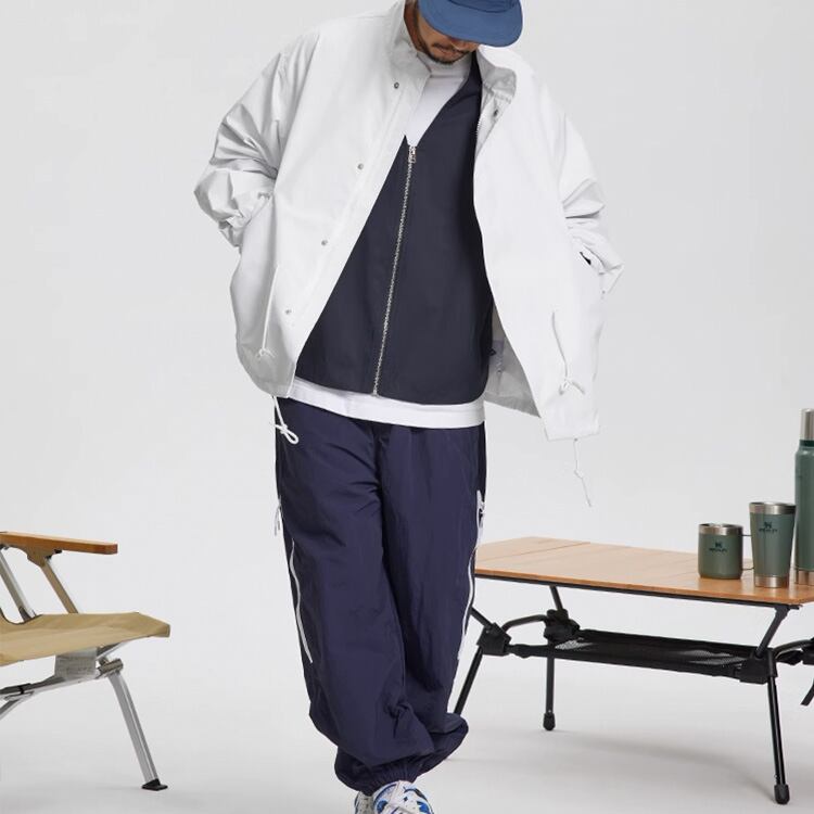 ★SOLID COLOR DRAWSTRING JACKET　　　A0731