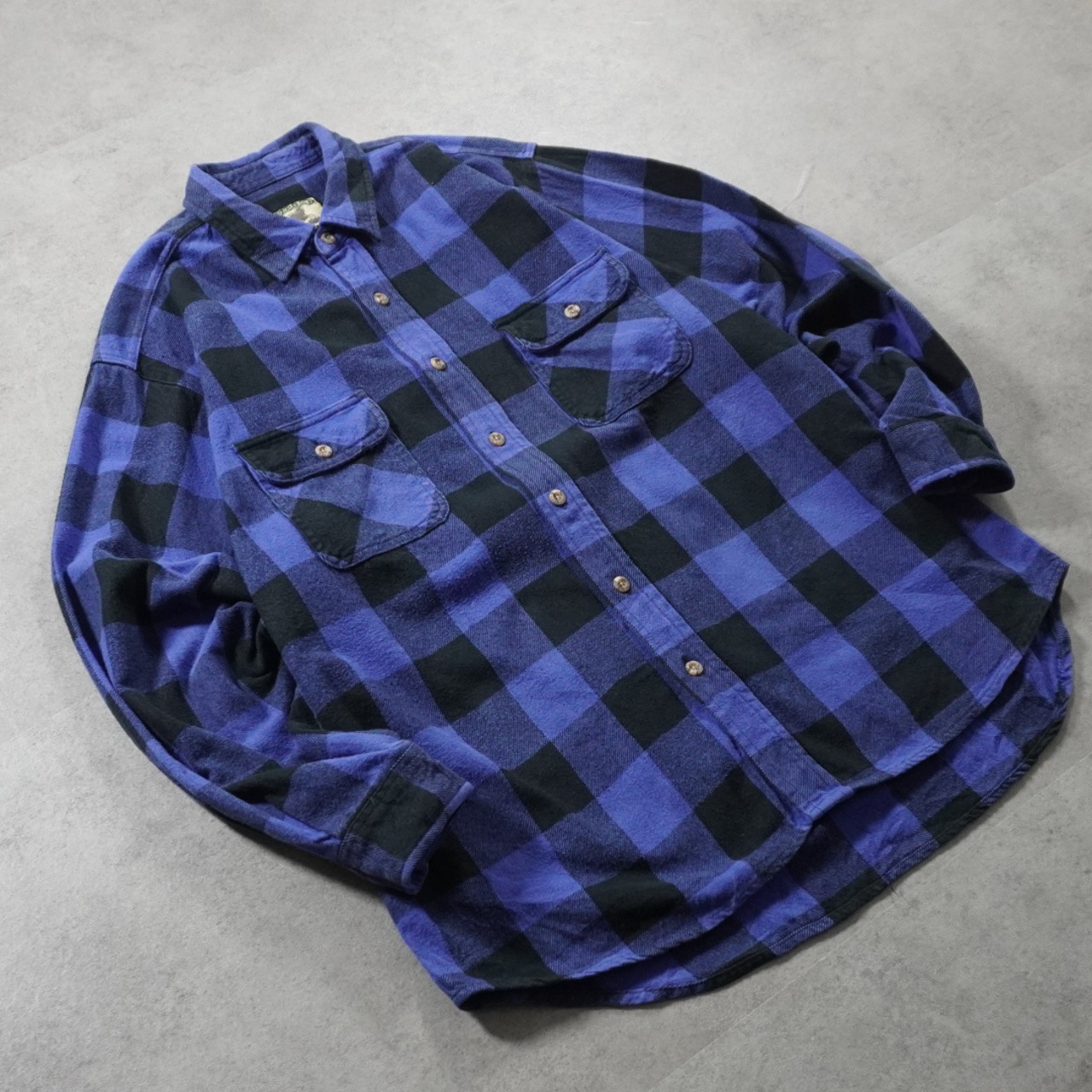 FIELD&STREAM heavy flannel shirt XL 古着 - 2