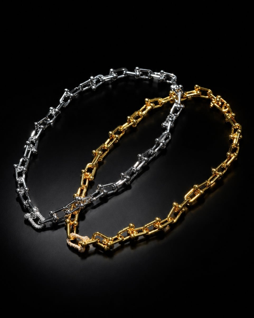 PREMIUM SWAROVSKI CHAIN NECKLASE【BLJ-26003】 | BELINDA OFFICIAL