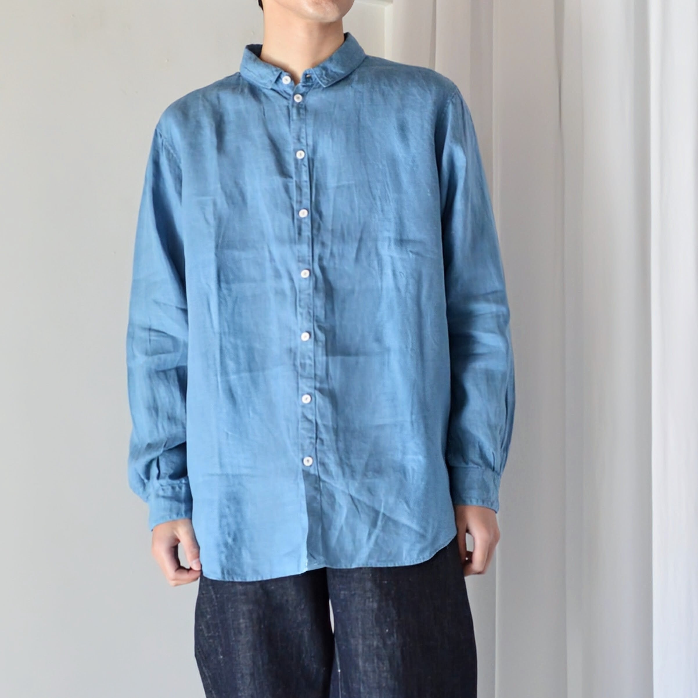 MITTAN / SH-130C 大麻シャツ大（草木染） | MA STORE
