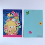 POST CARD「花とリボン」no.95