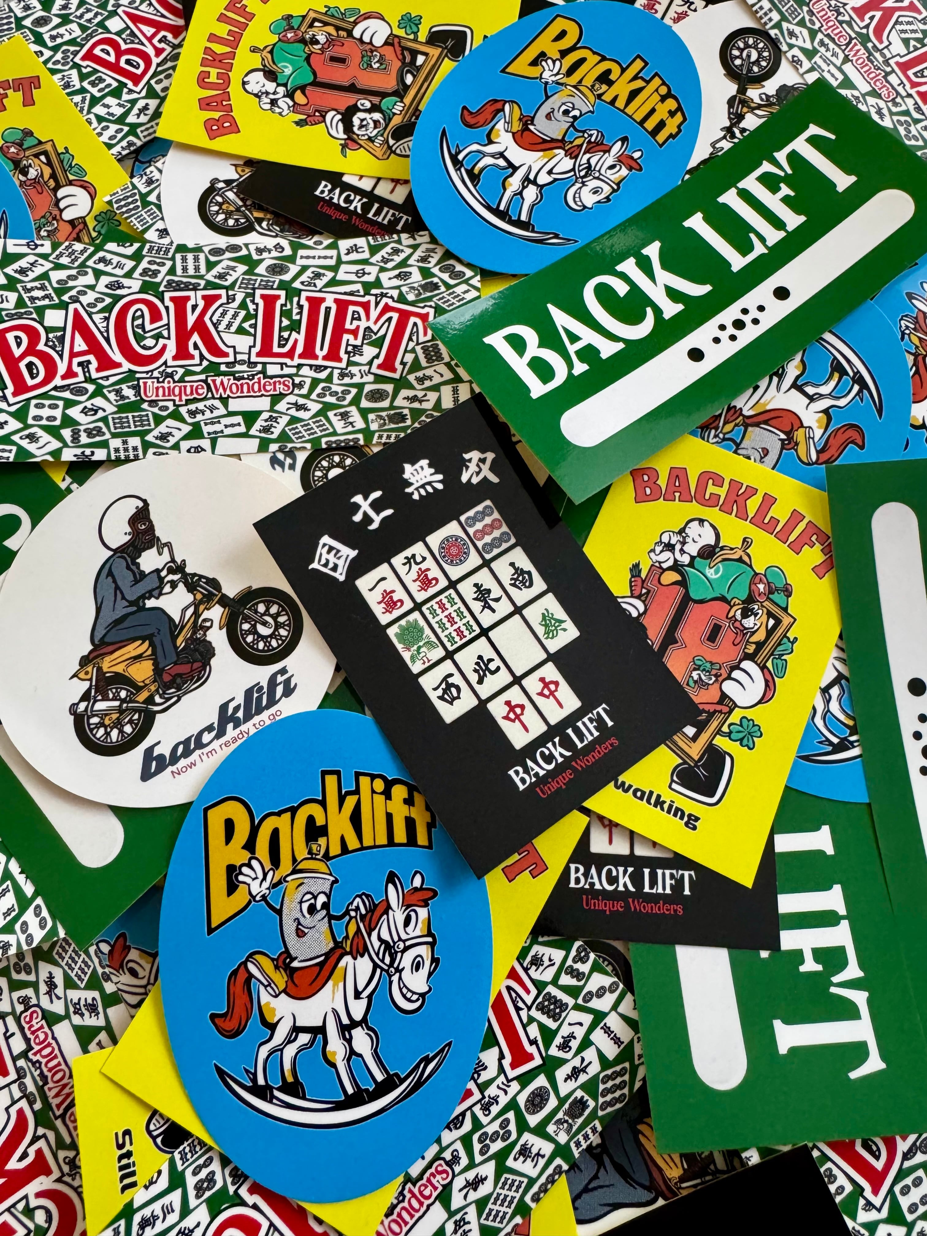 ステッカーセット2024春Ver | BACK LIFT store