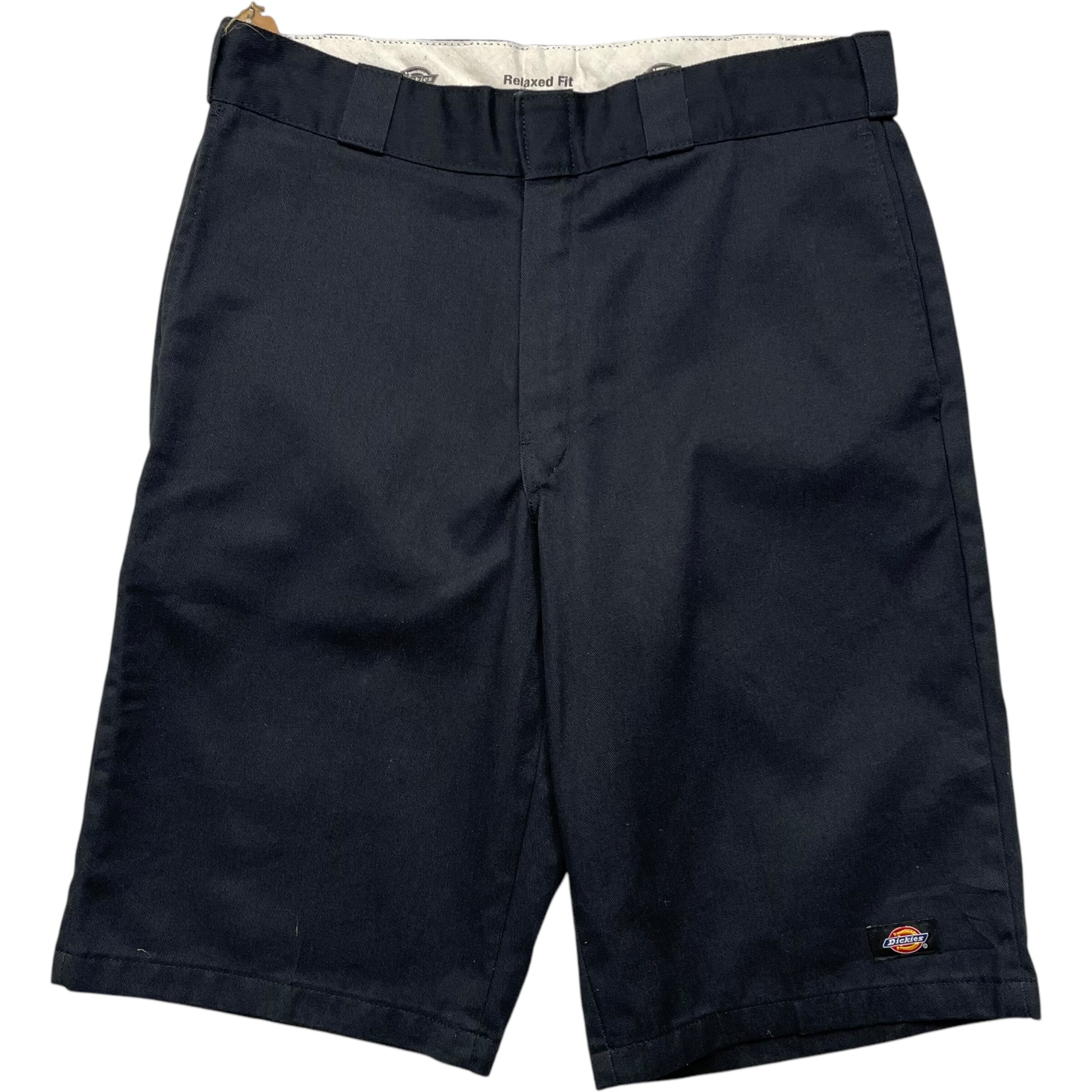 《実寸W33》 Dickies ディッキーズ ハーフパンツ ショーツ ブラック no.6845