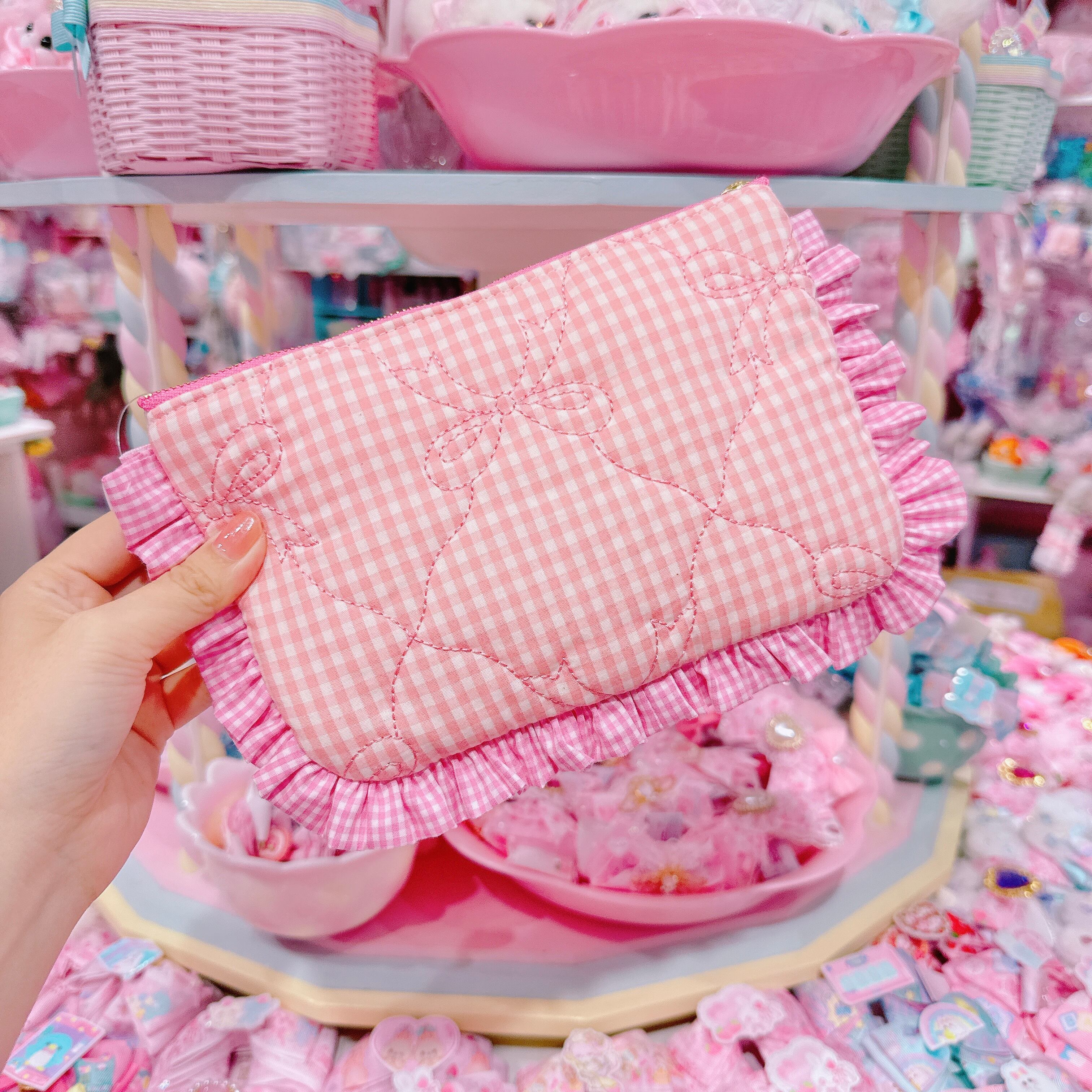 【N9】17-18シャカシャカフリルBIGポーチ