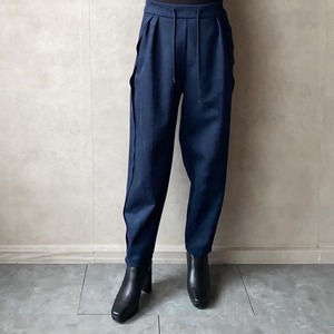 SUN Suede Pants / navy【KONYA】