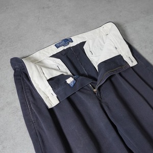 Polo by Ralph Lauren POLO CHINO ANDREW navy [W32L30相当] 古着