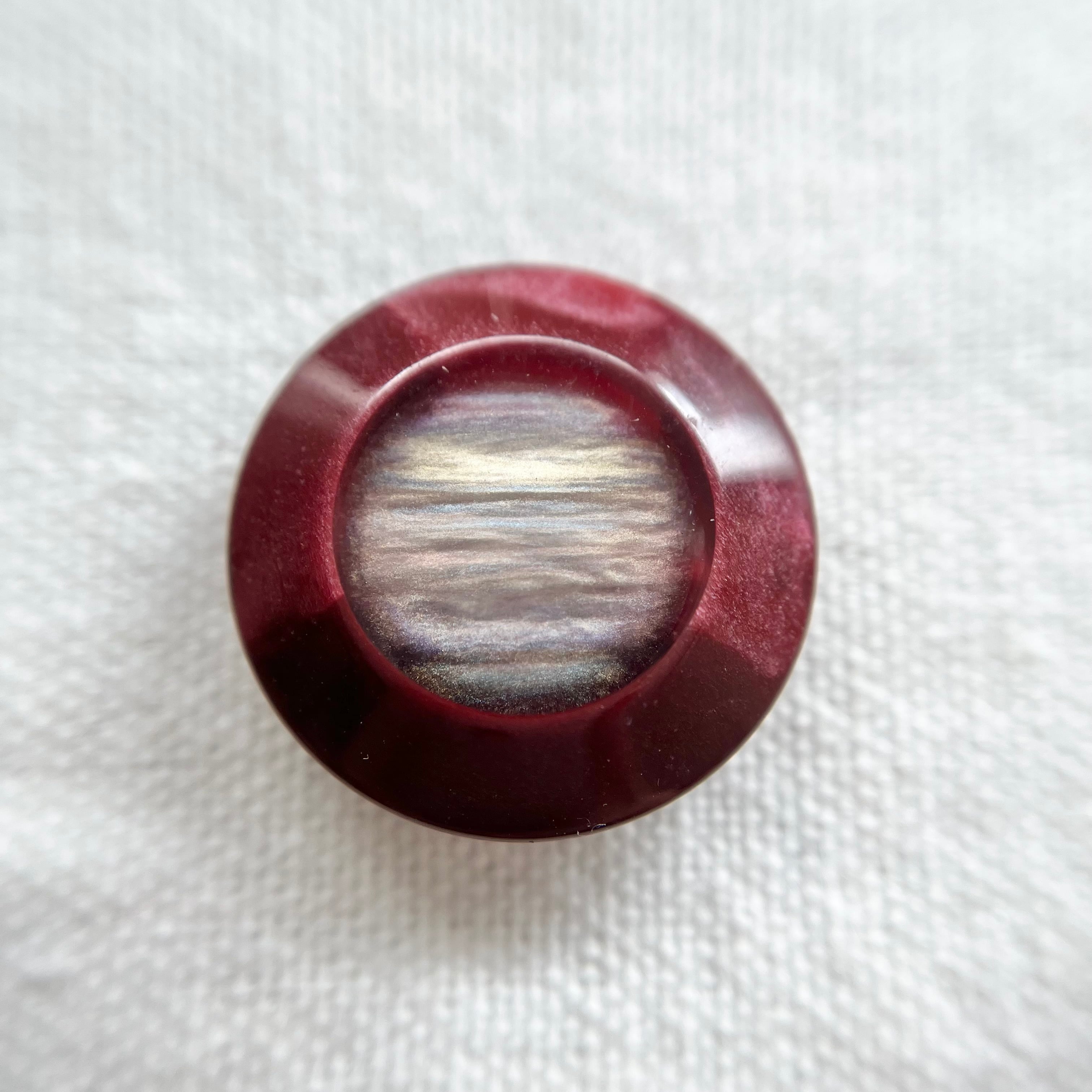 ボルドー×シャイニーホワイト 23㎜