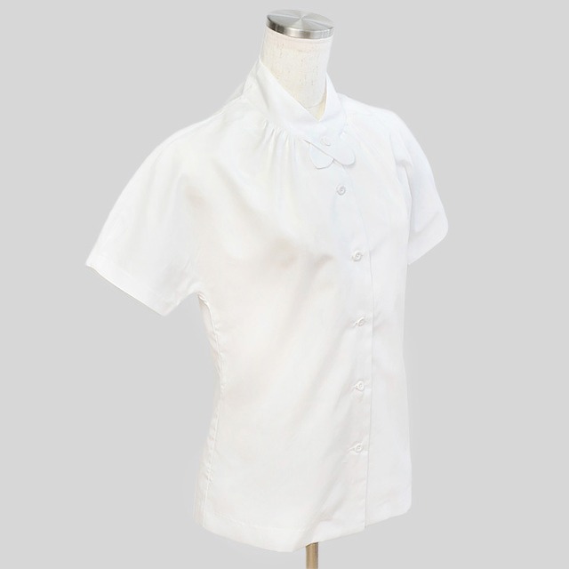 中原淳一デザイン 復刻ブラウス  クロスカラーブラウス