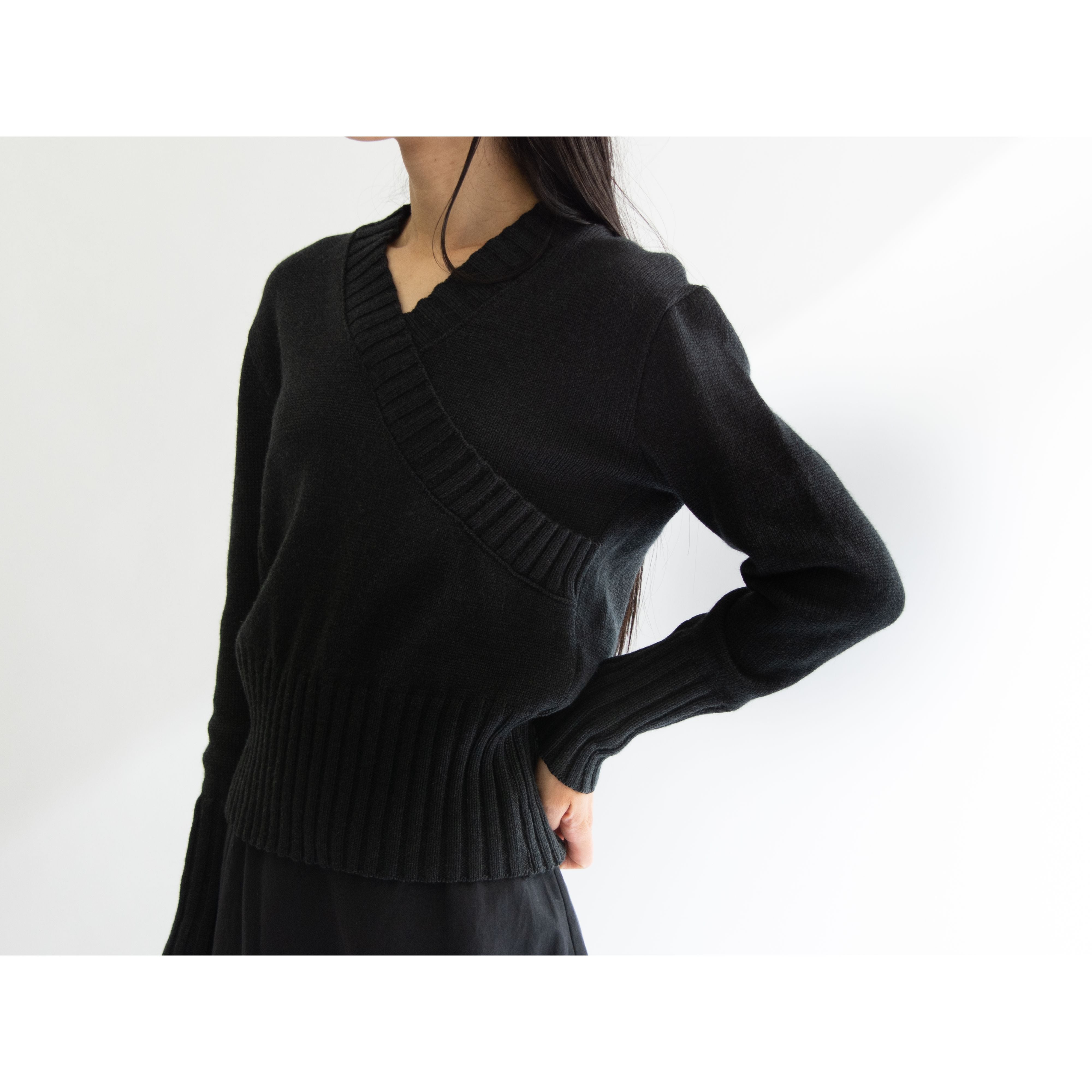【PAUL&JOE】Made in France 100% Wool Sweater（ポールアンドジョー フランス製ウールセーター ニット）