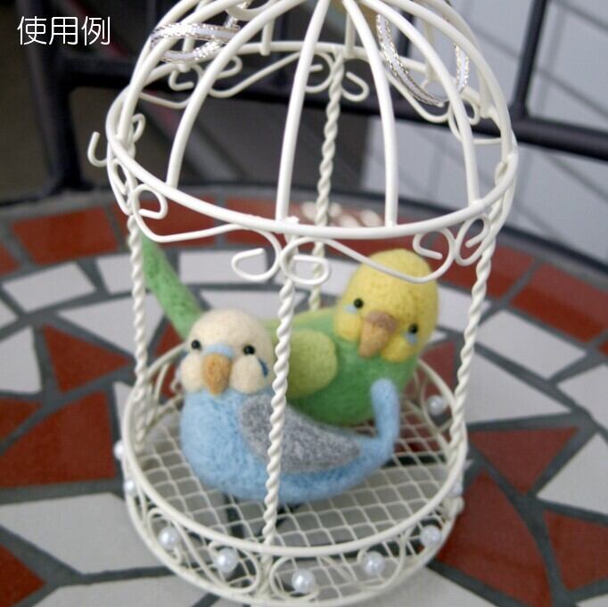 新作の商品 羊毛フェルト セキセイインコ 干支 - その他