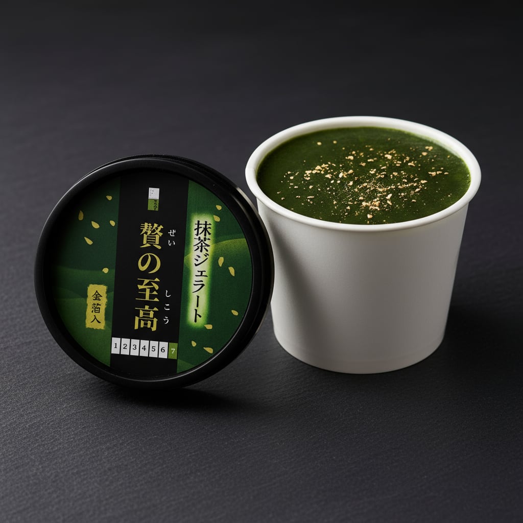 お茶屋のプレミアム抹茶ジェラート【贅の至高】3個詰合せ | 茶蔵webshop