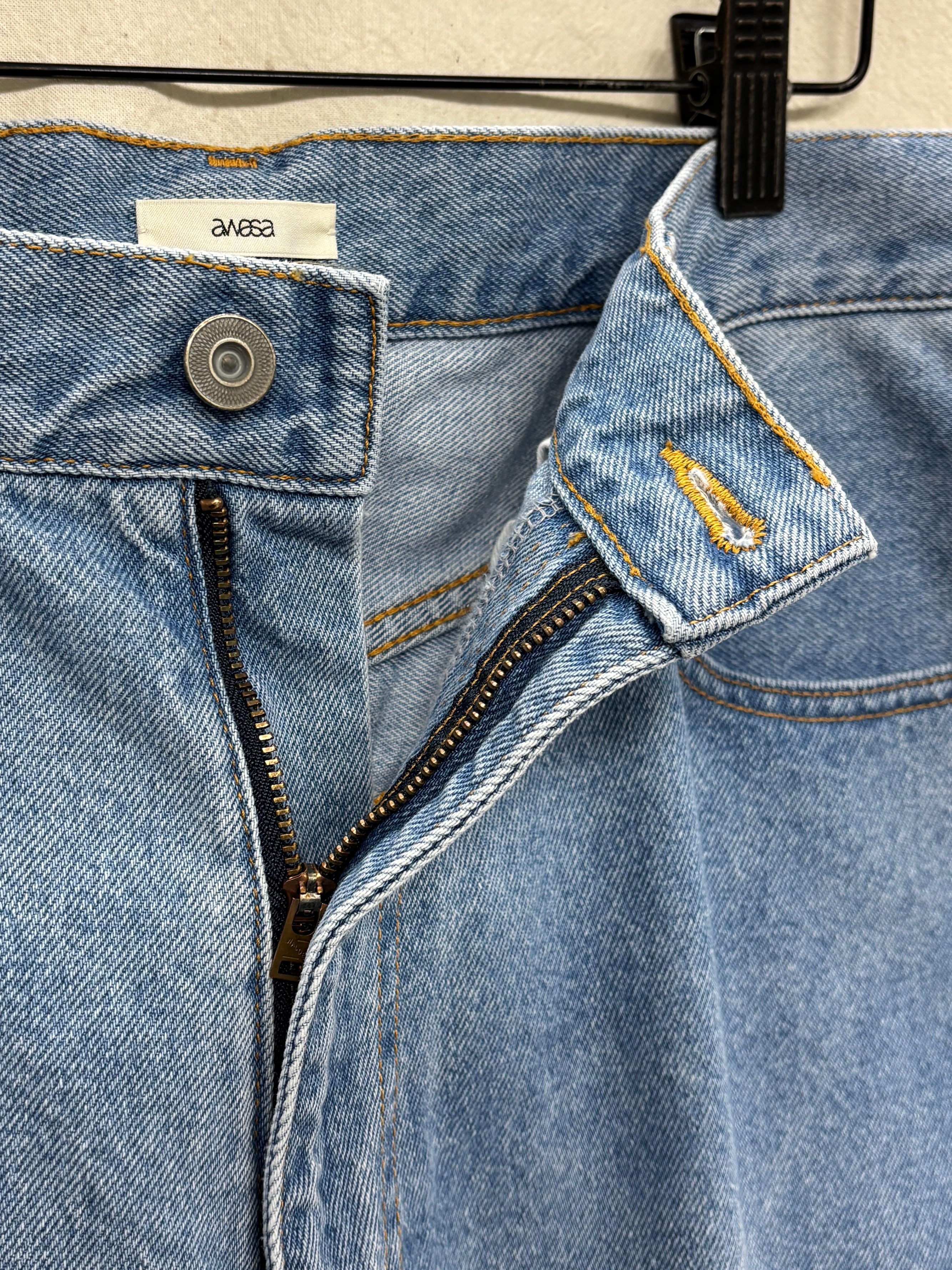 awasa / 5ポケット ライトオンス ワイドデニム (LIGHT INDIGO) | THE  