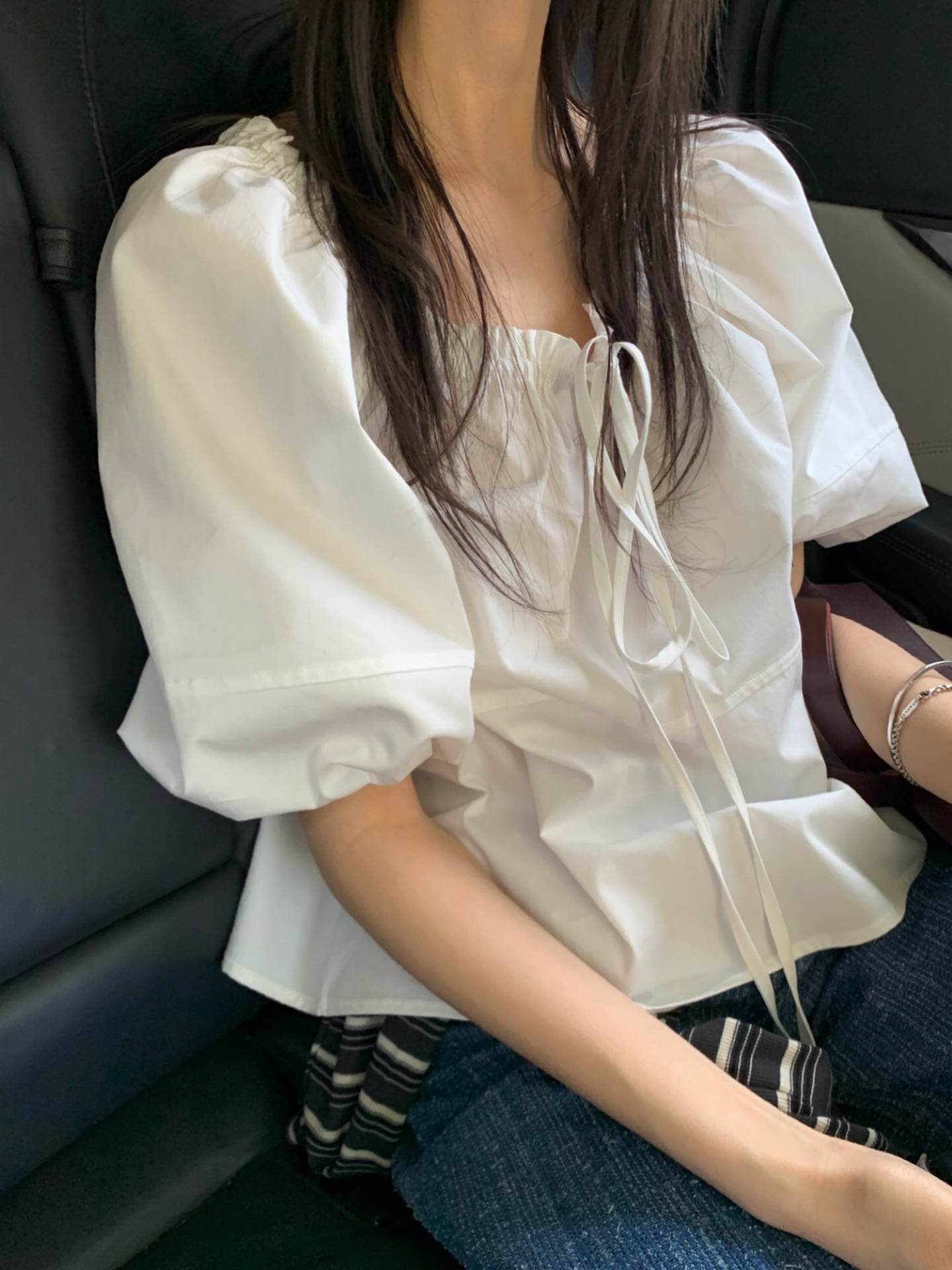 (予約)poster / Sand-Off Blouse / 2color