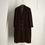 90s GIORGIO ARMANI Alpaca Wool Long Coat ITALY製