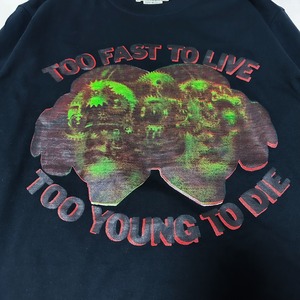 UNFINISHED TOO FAST ロングスリーブTシャツ2408