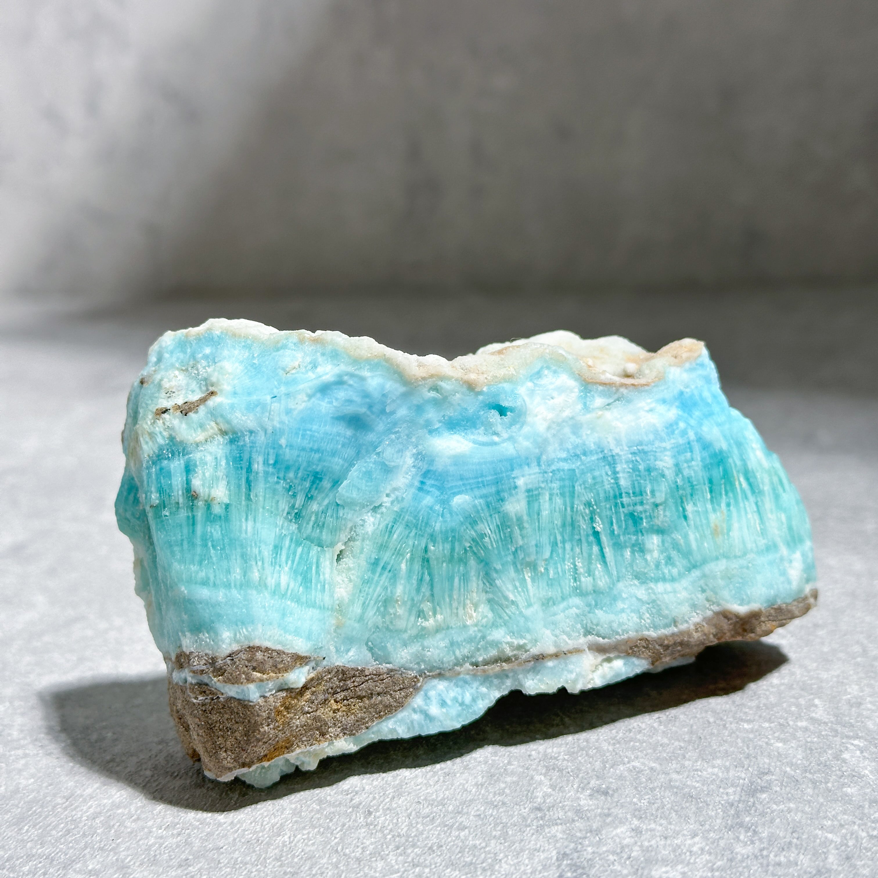 自立します◎ブルーアラゴナイト 原石33◇Blue Aragonite◇天然石