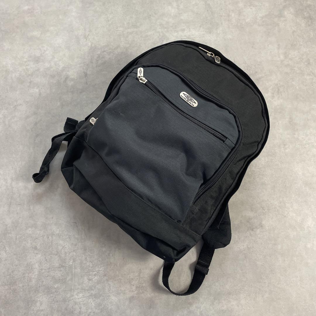 00s UMBRO アンブロ メタルプレート リュック バックパック