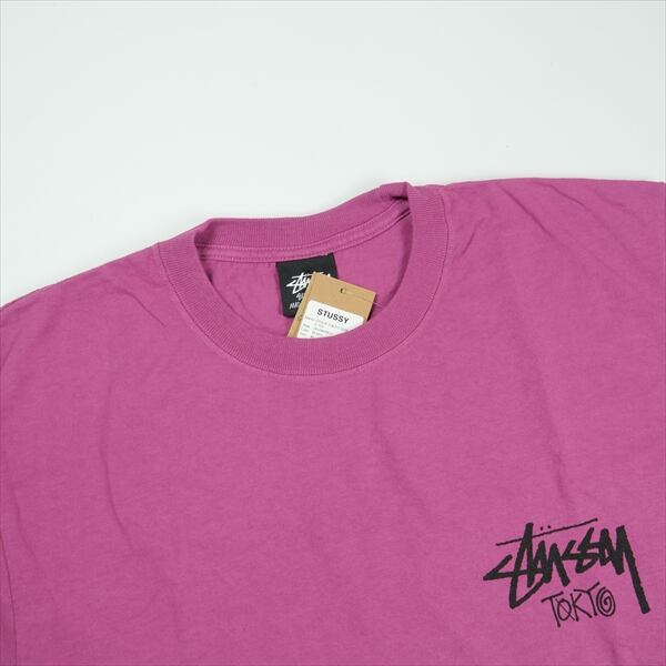 Size【L】 STUSSY ステューシー STOCK TOKYO TEE BERRY 東京限定T
