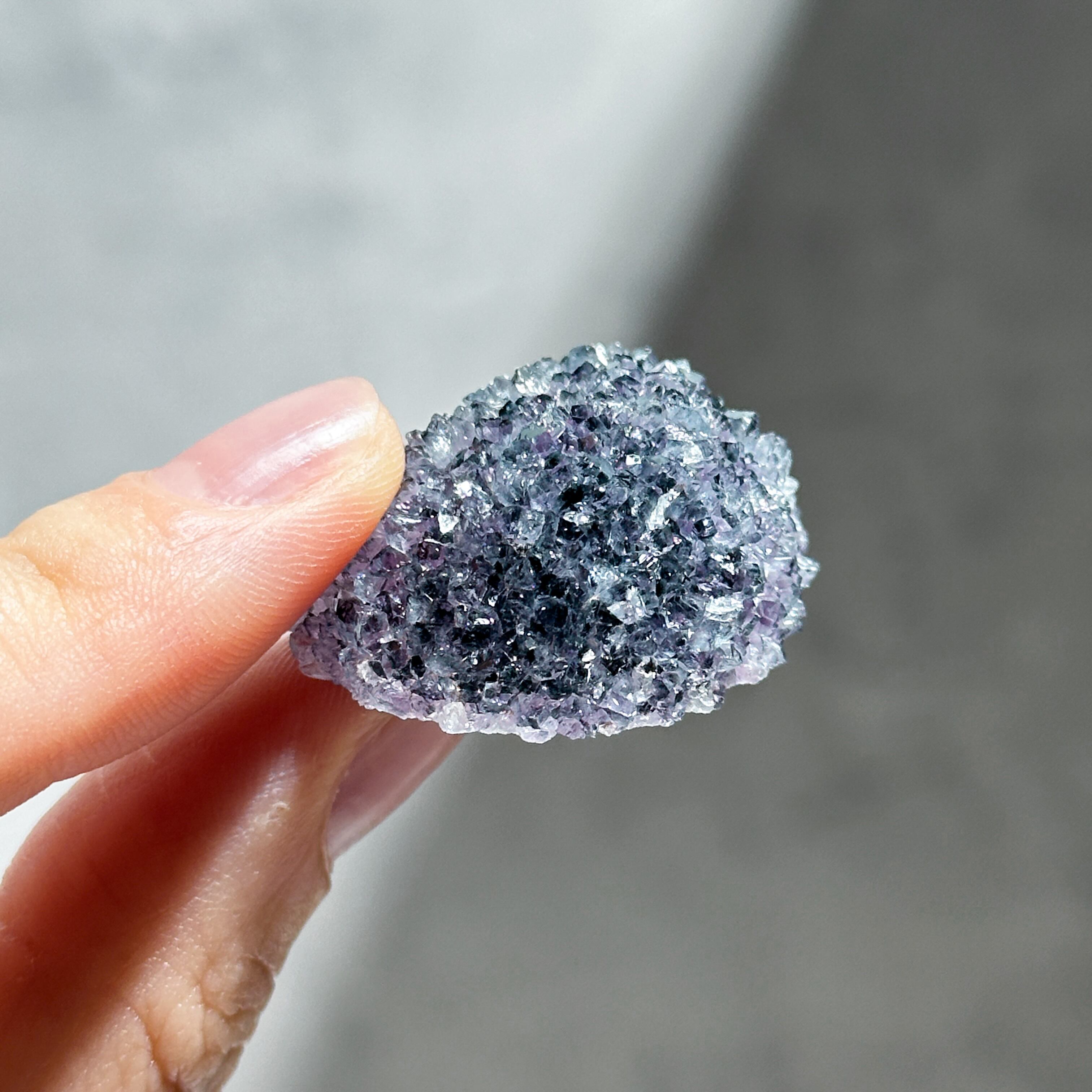 ウルグアイ産フラワーアメジスト 原石55◇ Flower Amethyst ◇天然石